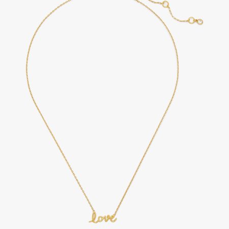 Kate Spade Say Yes Love Pendant