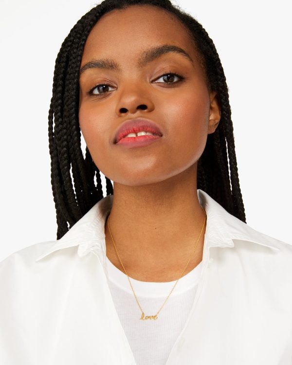 Kate Spade Say Yes Love Pendant