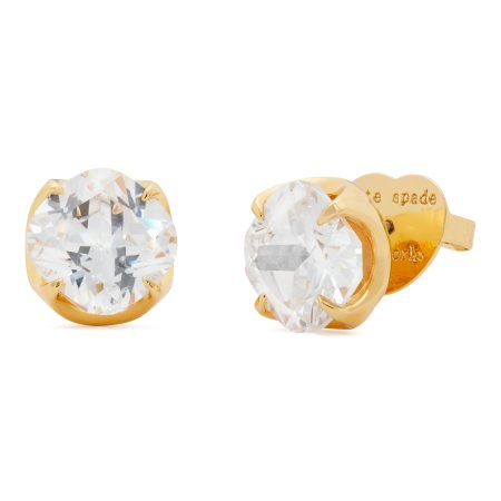 Kate Spade Pop Of Joy 10mm Spade Flower Studs
