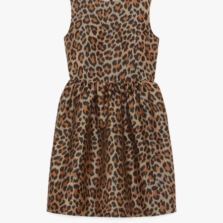 Kate Spade Classic Leopard Brocade Dress