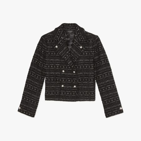 Kate Spade Galaxy Tweed Moto Jacket