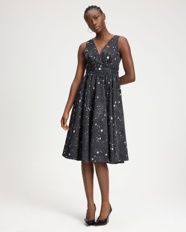 Kate Spade Embellished Starry Sky Dress