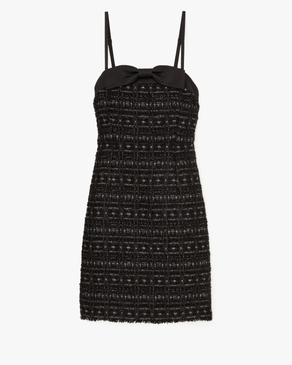 Kate Spade Galaxy Tweed Bow Dress