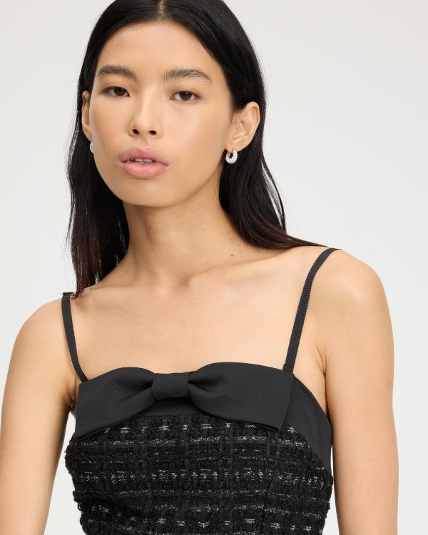 Kate Spade Galaxy Tweed Bow Dress