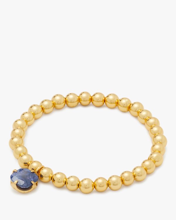 Kate Spade Pop Of Joy Spade Flower Stretch Bracelet