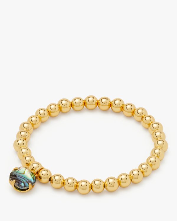 Kate Spade Pop Of Joy Spade Flower Stretch Bracelet