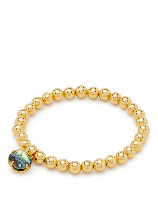 Kate Spade Pop Of Joy Spade Flower Stretch Bracelet