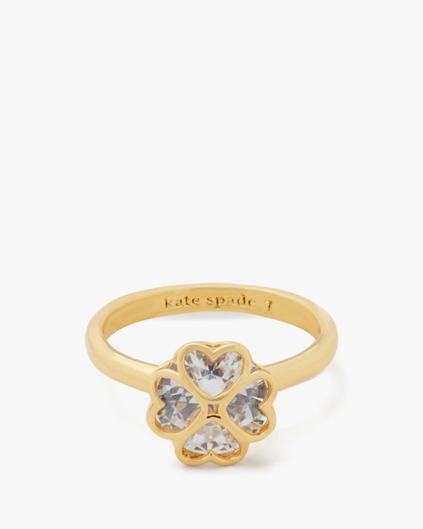 Kate Spade Something Sparkly Spade Ring