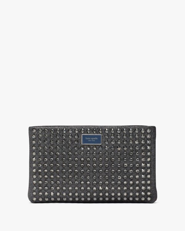 Kate Spade Nova Crystal Embellished Clutch