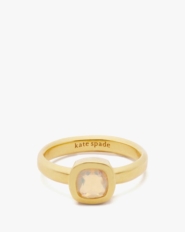 Kate Spade Fine Time To Shine Gem Ring