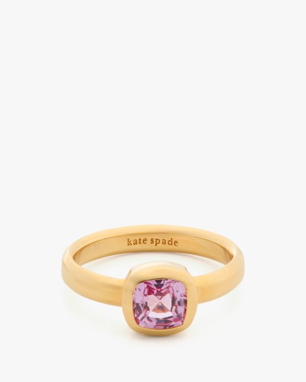 Kate Spade Fine Time To Shine Gem Ring