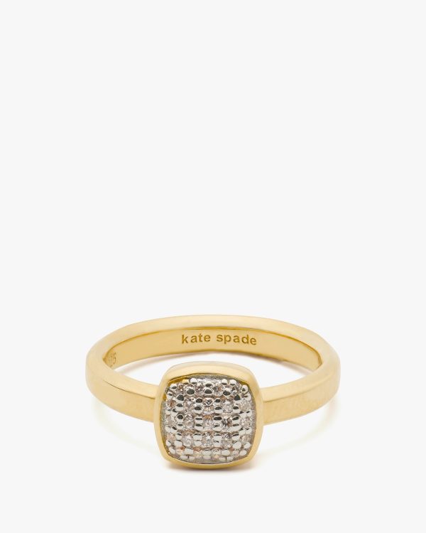 Kate Spade Fine Time To Shine Pavé Diamond Ring
