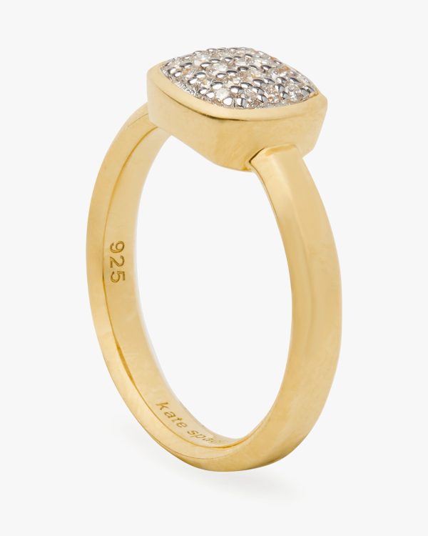 Kate Spade Fine Time To Shine Pavé Diamond Ring