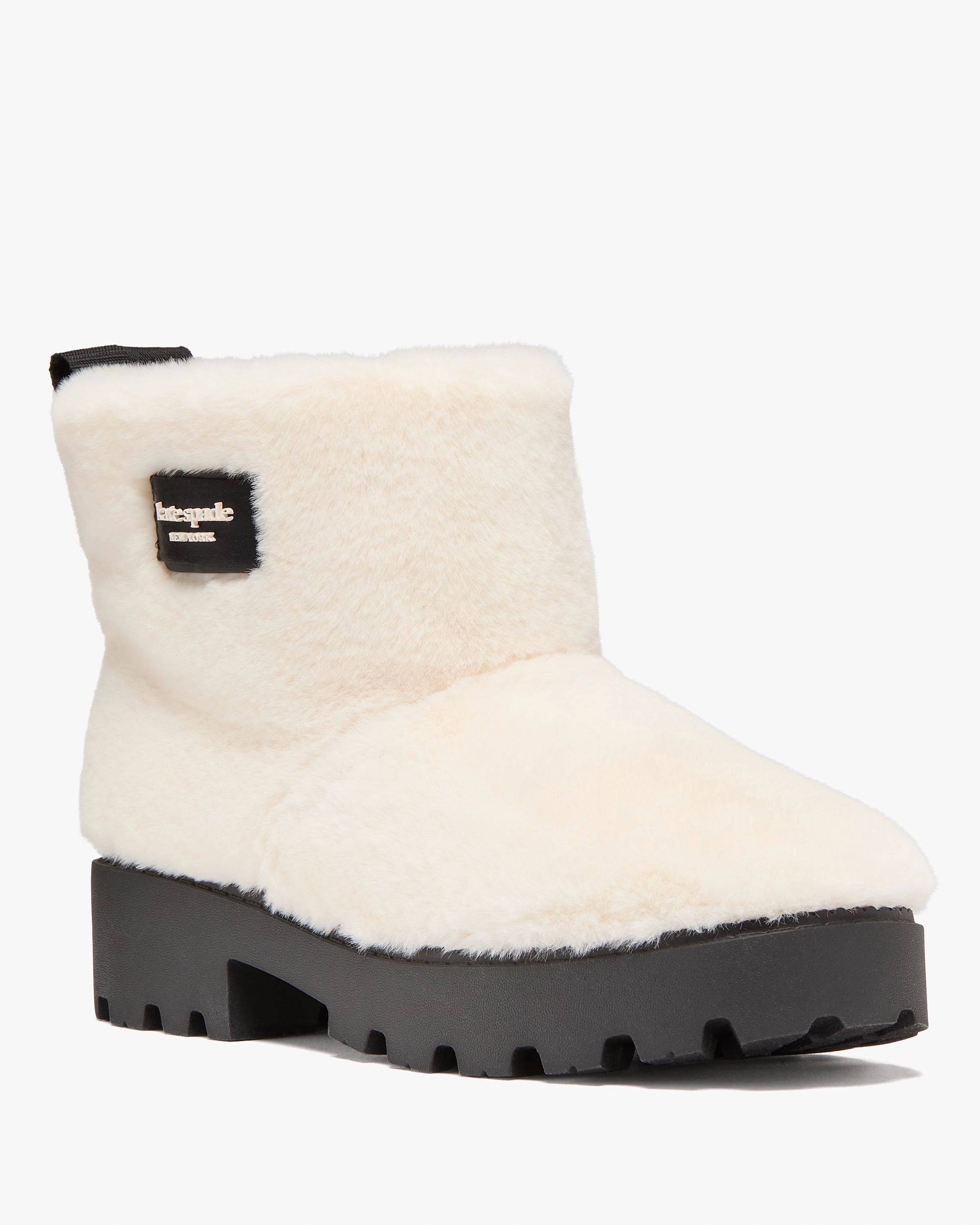 Kate Spade Puffed Faux Fur Pull-on Booties - Image 2
