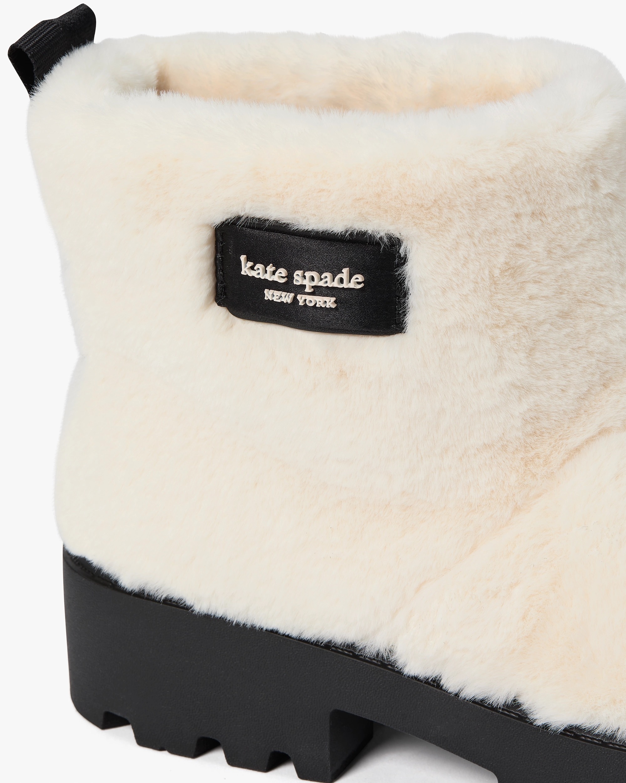 Kate Spade Puffed Faux Fur Pull-on Booties - Image 5