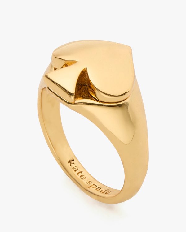Kate Spade So Spade Signet Ring