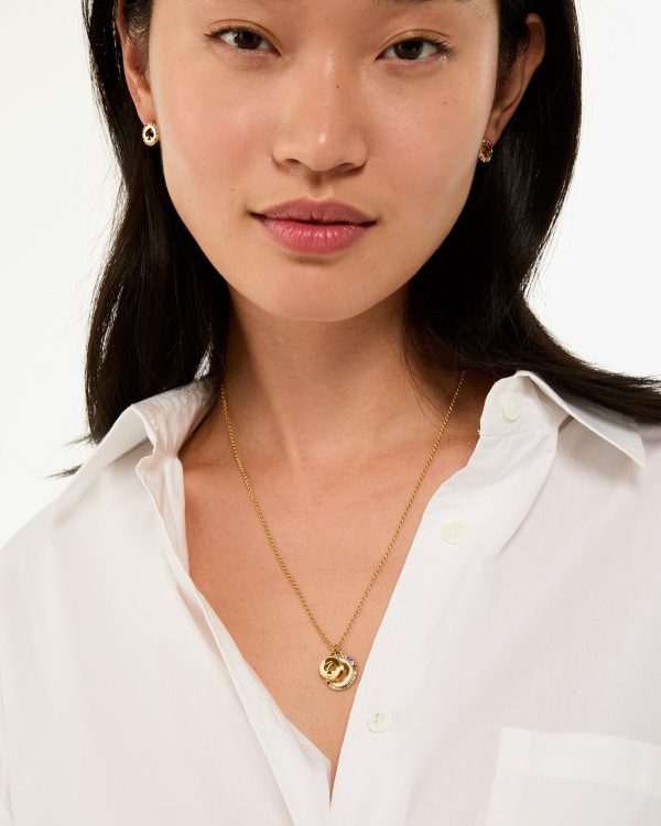 Kate Spade Spot The Spade Pave Charm Pendant