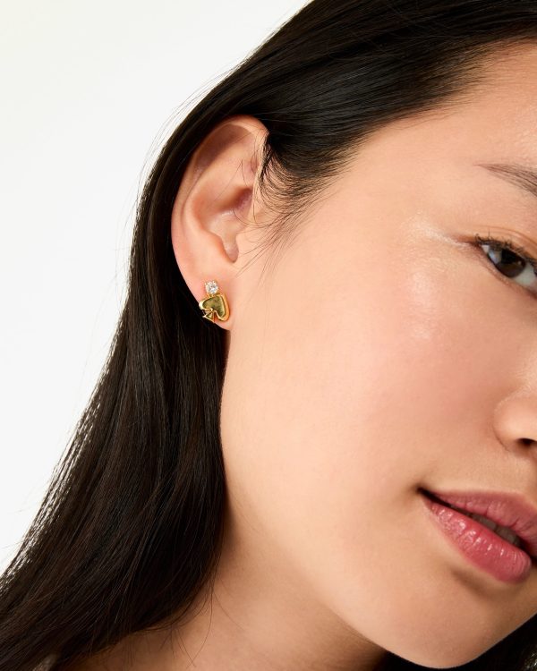 Kate Spade Everyday Spade Stone Studs