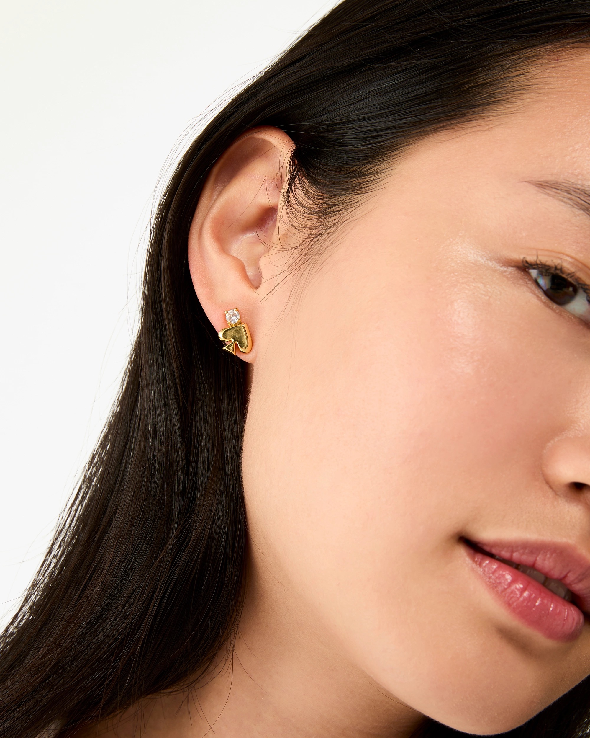 Kate Spade Everyday Spade Stone Studs - Image 2