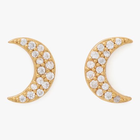 Kate Spade You're A Gem Moon Studs
