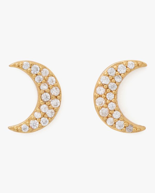 Kate Spade You're A Gem Moon Studs