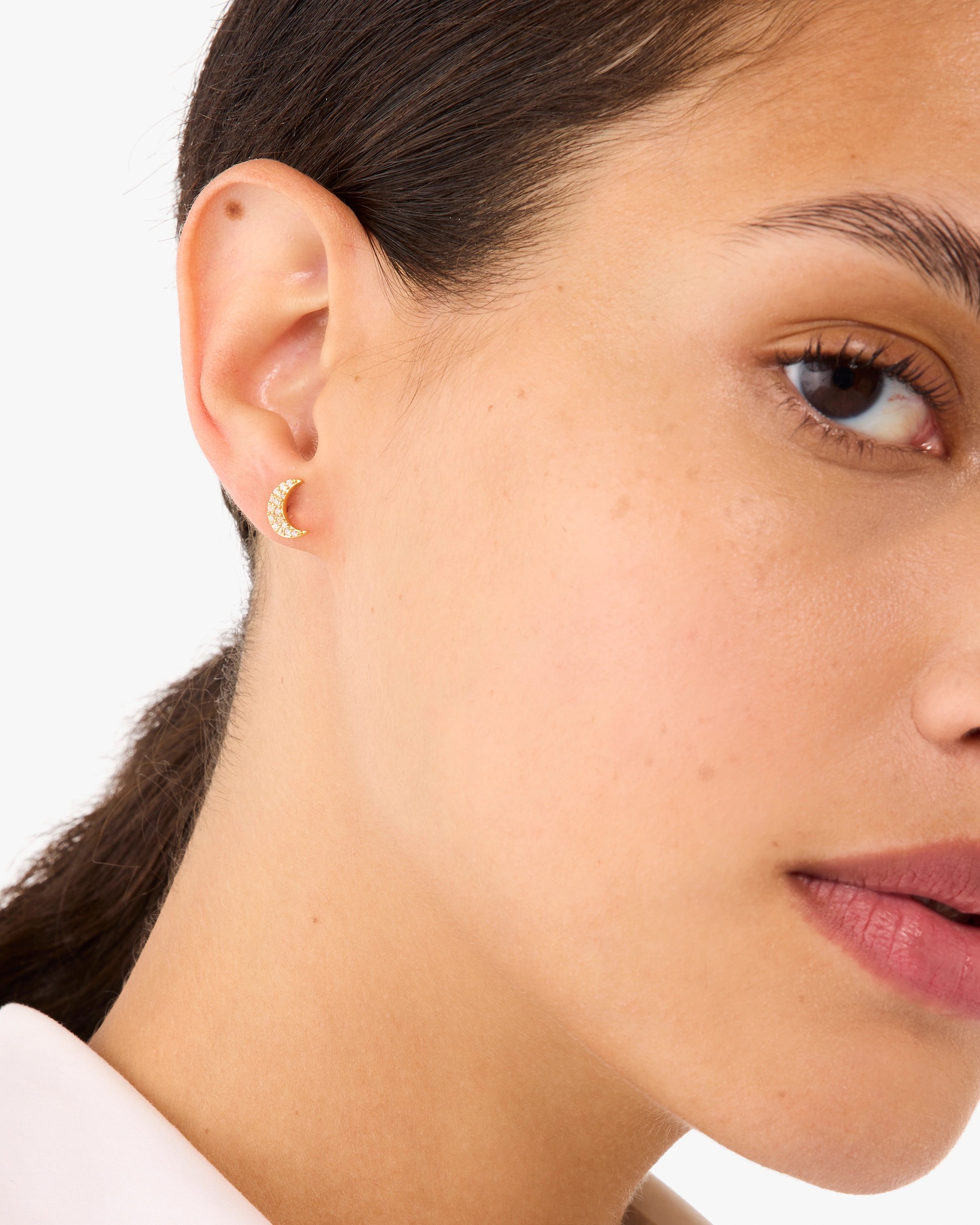 Kate Spade You're A Gem Moon Studs - Image 2