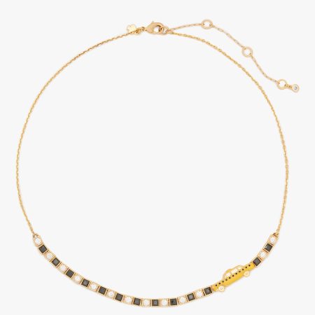 Kate Spade Hit The City Taxi Tennis Necklace