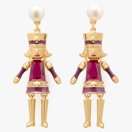 Kate Spade Oh What Fun Nutcracker Earrings