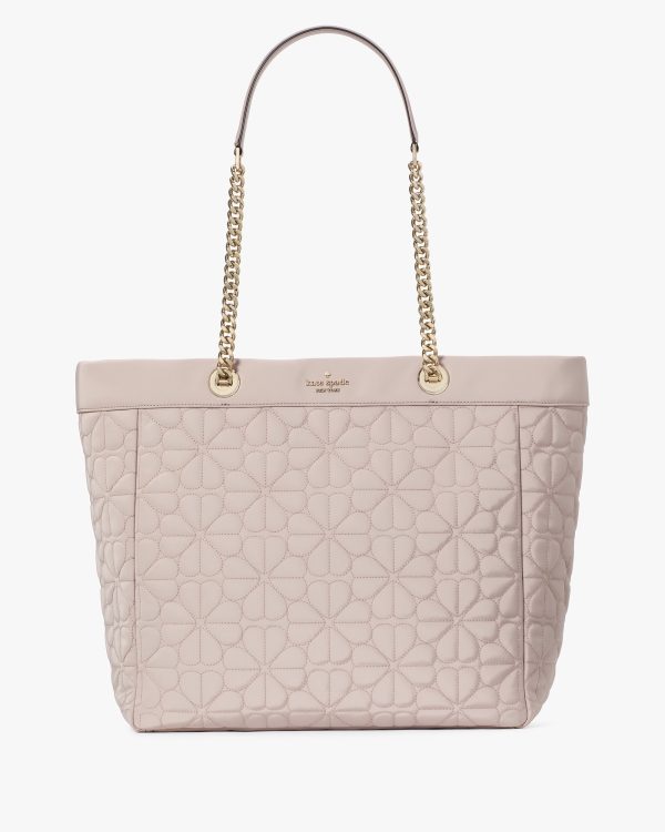 Kate Spade Spade Flower Quilted Fabric XL Tote
