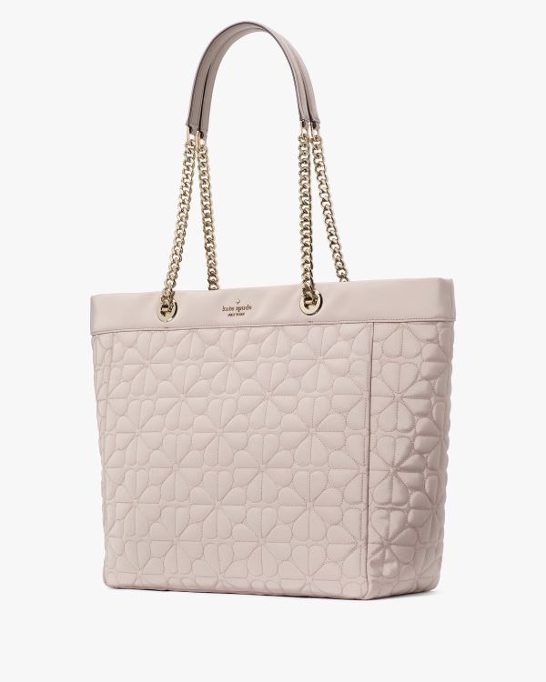 Kate Spade Spade Flower Quilted Fabric XL Tote