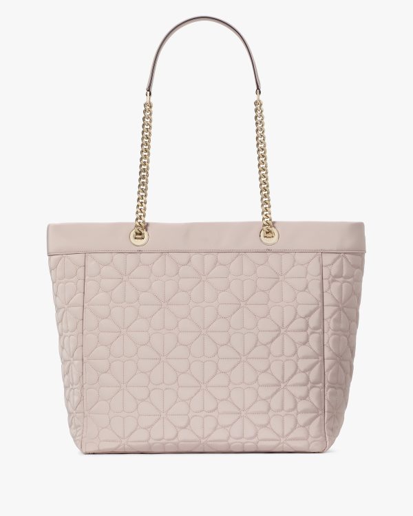 Kate Spade Spade Flower Quilted Fabric XL Tote