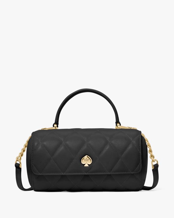 Kate Spade Heart Barrel Quilted Crossbody