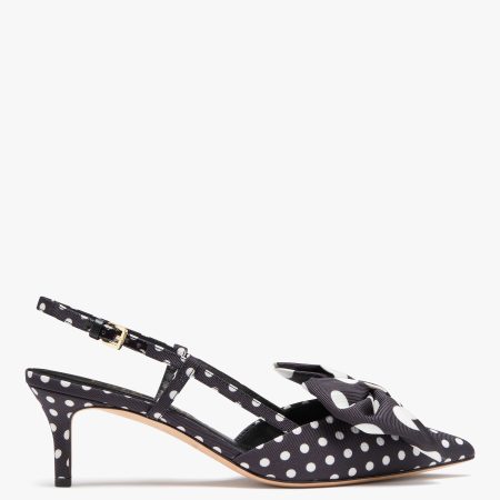 Kate Spade Rue Breezy Dot Slingback Pumps