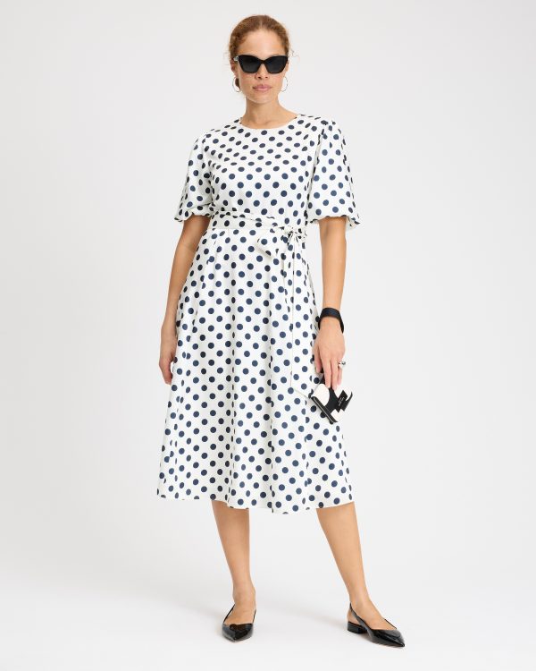 Kate Spade Breezy Dot Matinee Dress