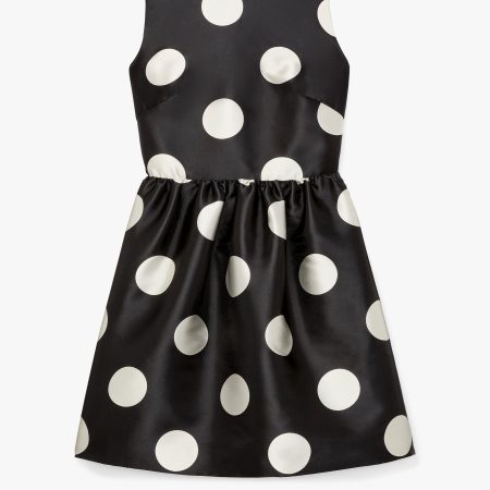Kate Spade Breezy Dot Fit-and-flare Bow Dress
