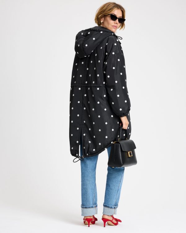 Kate Spade Breezy Dot Oversized Anorak