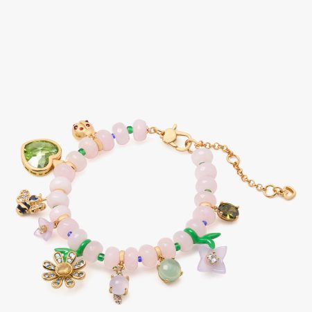 Kate Spade Garden Friends Beaded Charm Bracelet