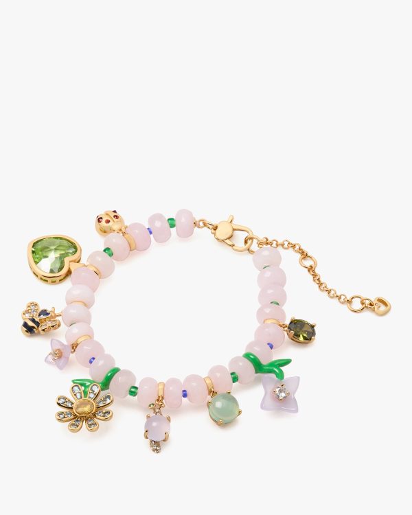 Kate Spade Garden Friends Beaded Charm Bracelet