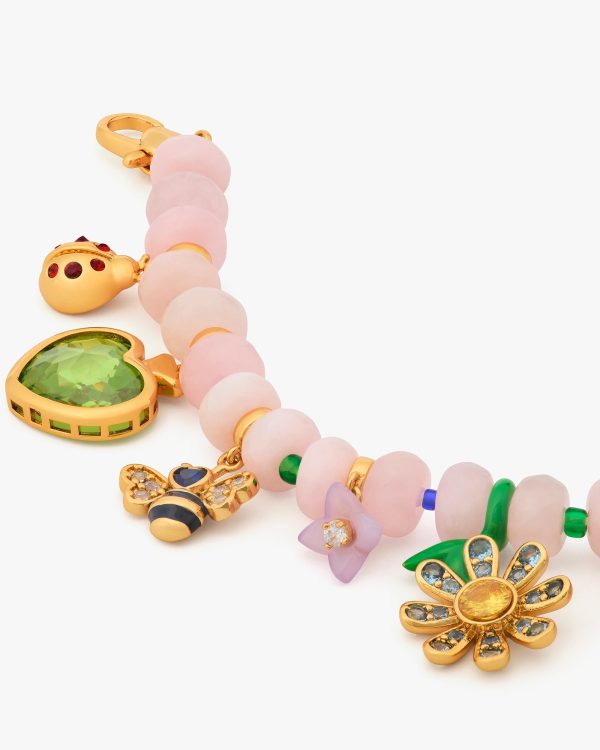 Kate Spade Garden Friends Beaded Charm Bracelet