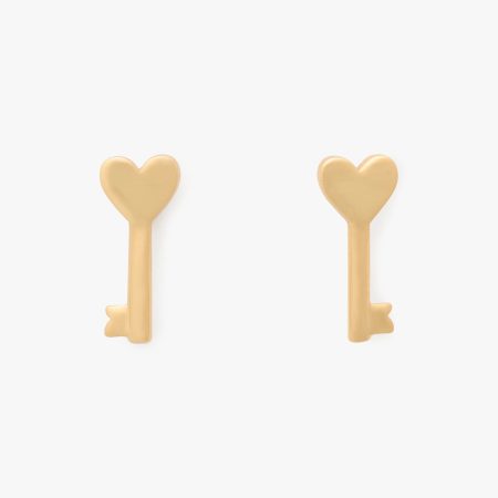 Kate Spade With All My Heart Key Studs
