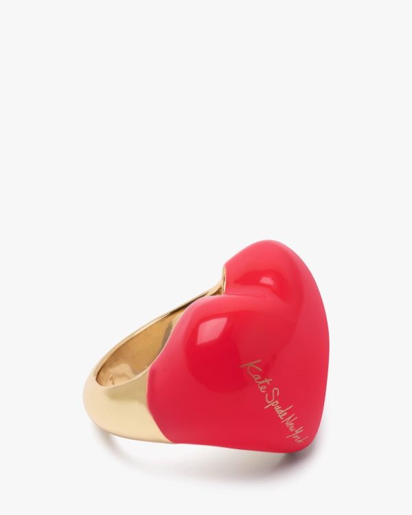 Kate Spade Heart You Statement Ring