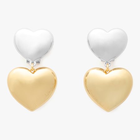 Kate Spade Heart You Double Drop Earrings