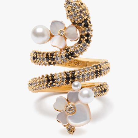 Kate Spade Shining Snake Statement Wrap Ring
