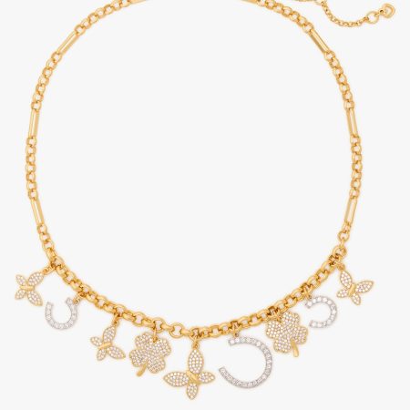 Kate Spade Lucky Charm Statement Necklace