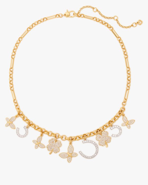 Kate Spade Lucky Charm Statement Necklace