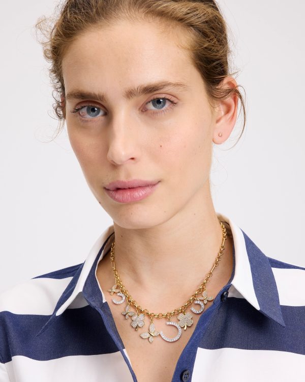 Kate Spade Lucky Charm Statement Necklace