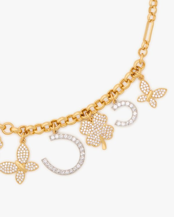 Kate Spade Lucky Charm Statement Necklace