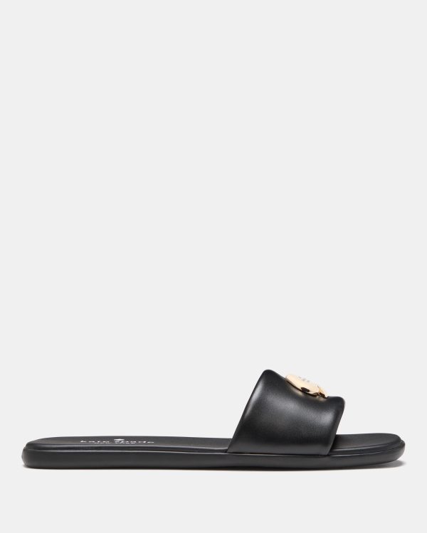 Kate Spade Kendall Smooth Leather Slide Sandal