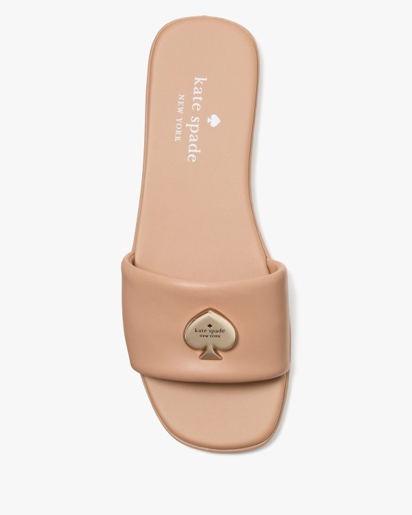 Kate Spade Kendall Smooth Leather Slide Sandal