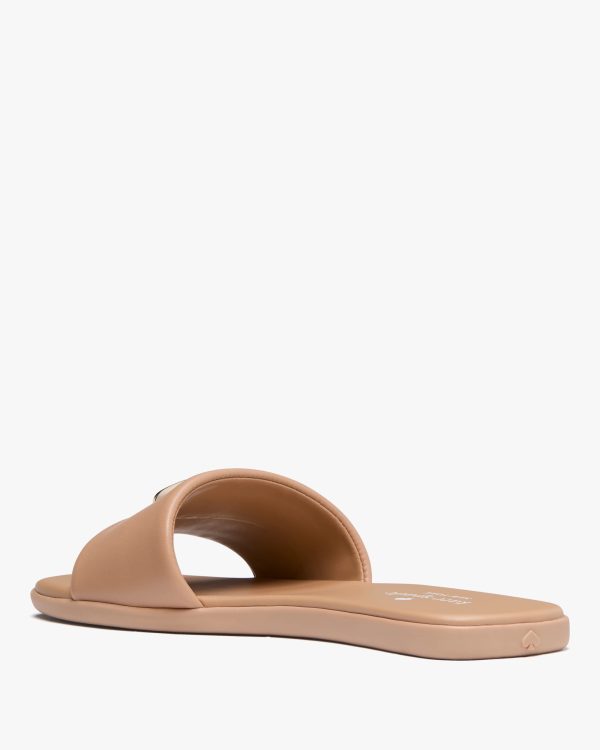 Kate Spade Kendall Smooth Leather Slide Sandal